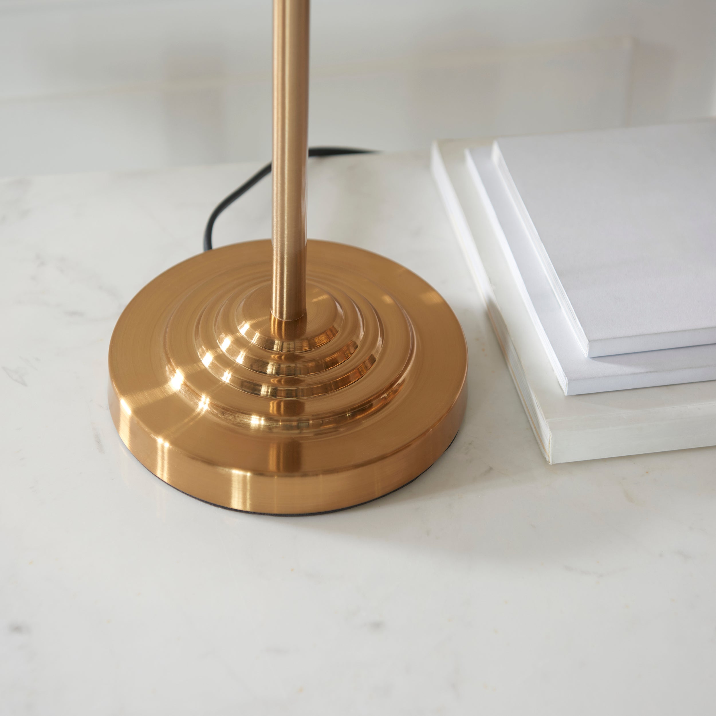 Leif 3lt Table Lamp in Brushed Chrome