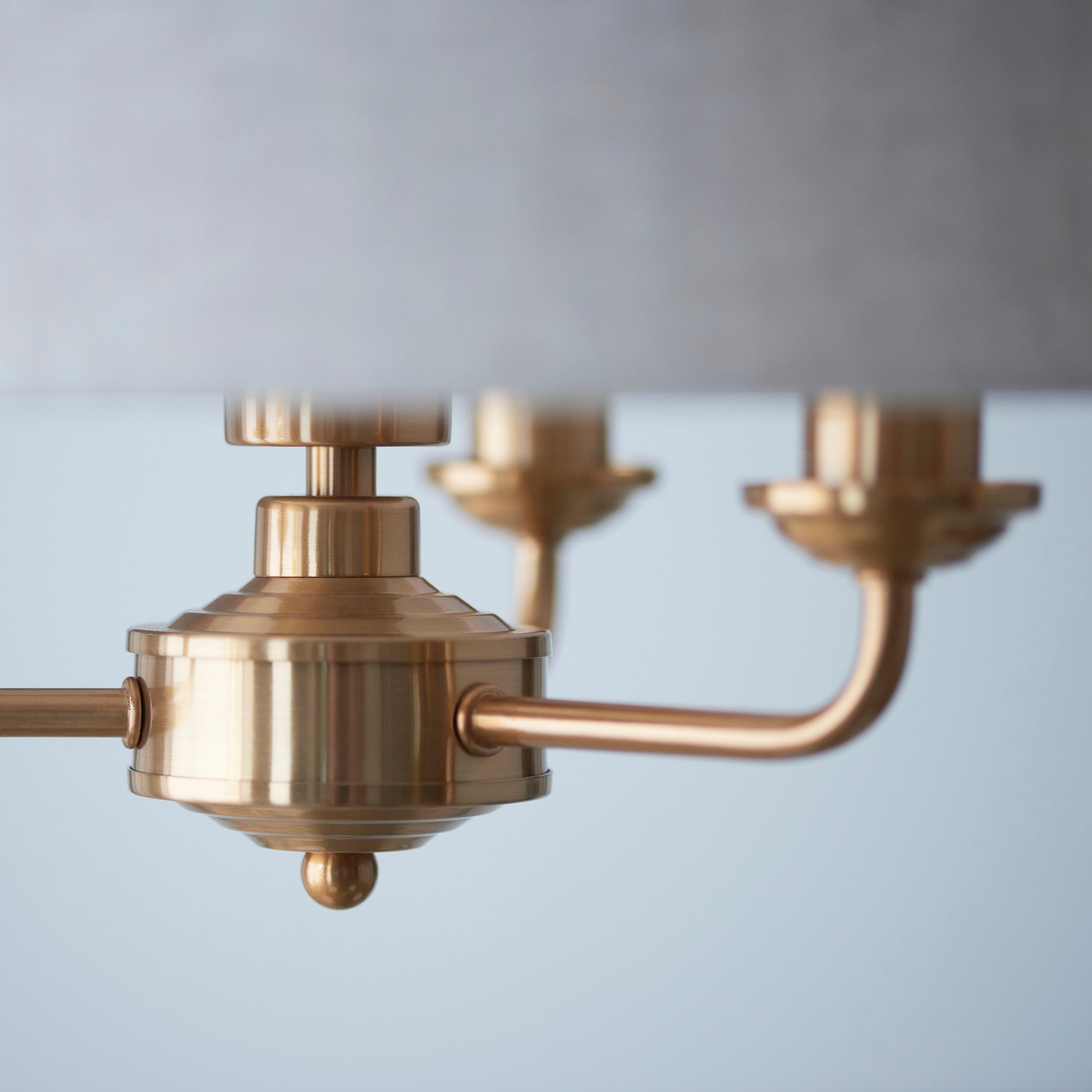Leif 3lt Pendant Light in Vintage Brass