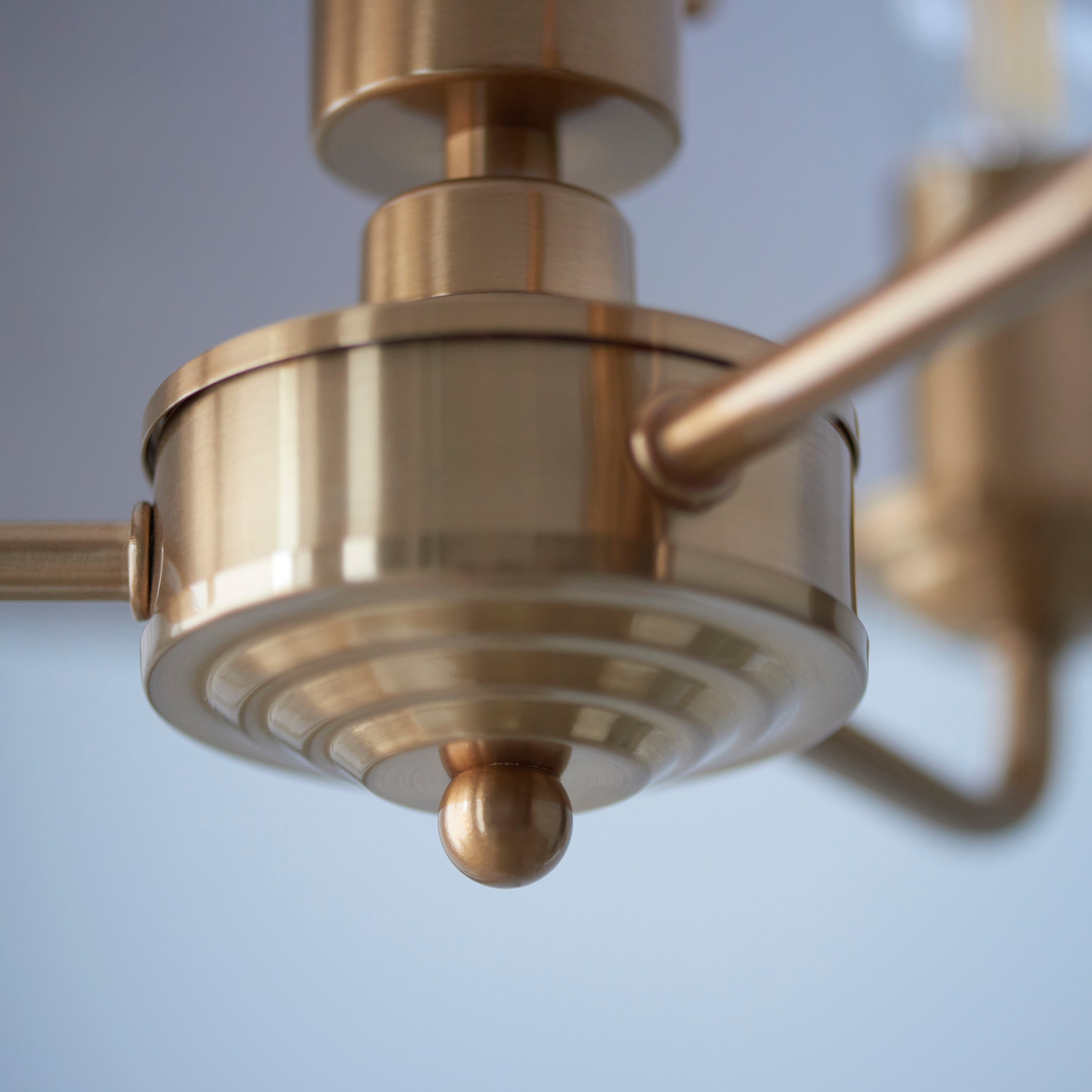 Leif 3lt Pendant Light in Vintage Brass