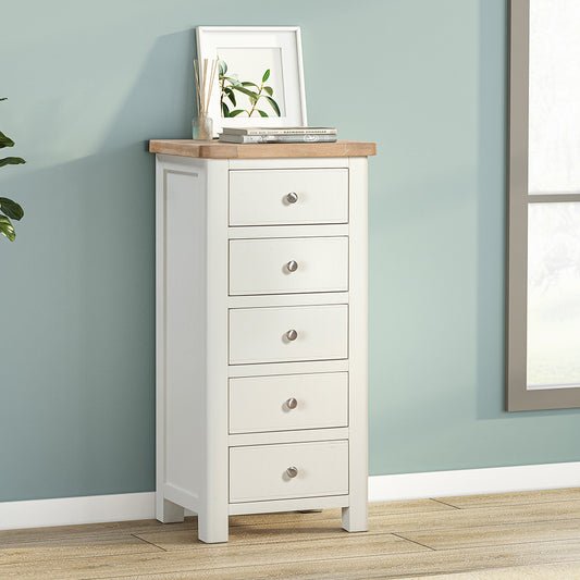 Rutland Painted 5 Drawer Chest
