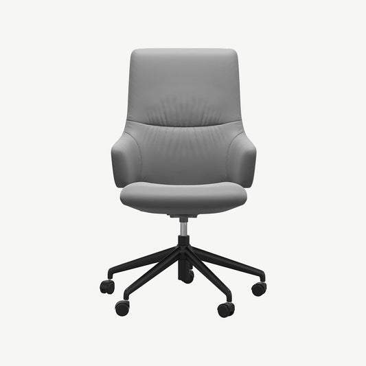 Stressless® Mint Home Office chair in Wild-Dove
