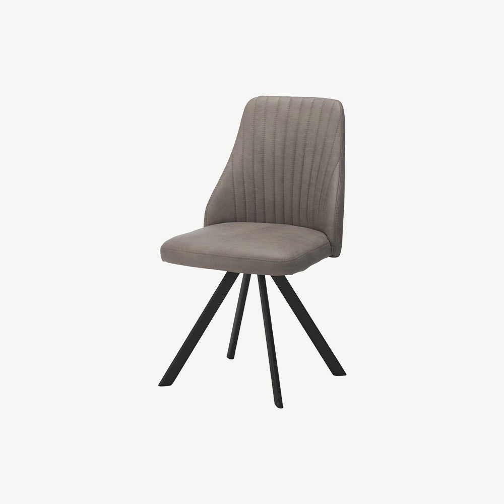 Brady Dining Chair in Light Grey