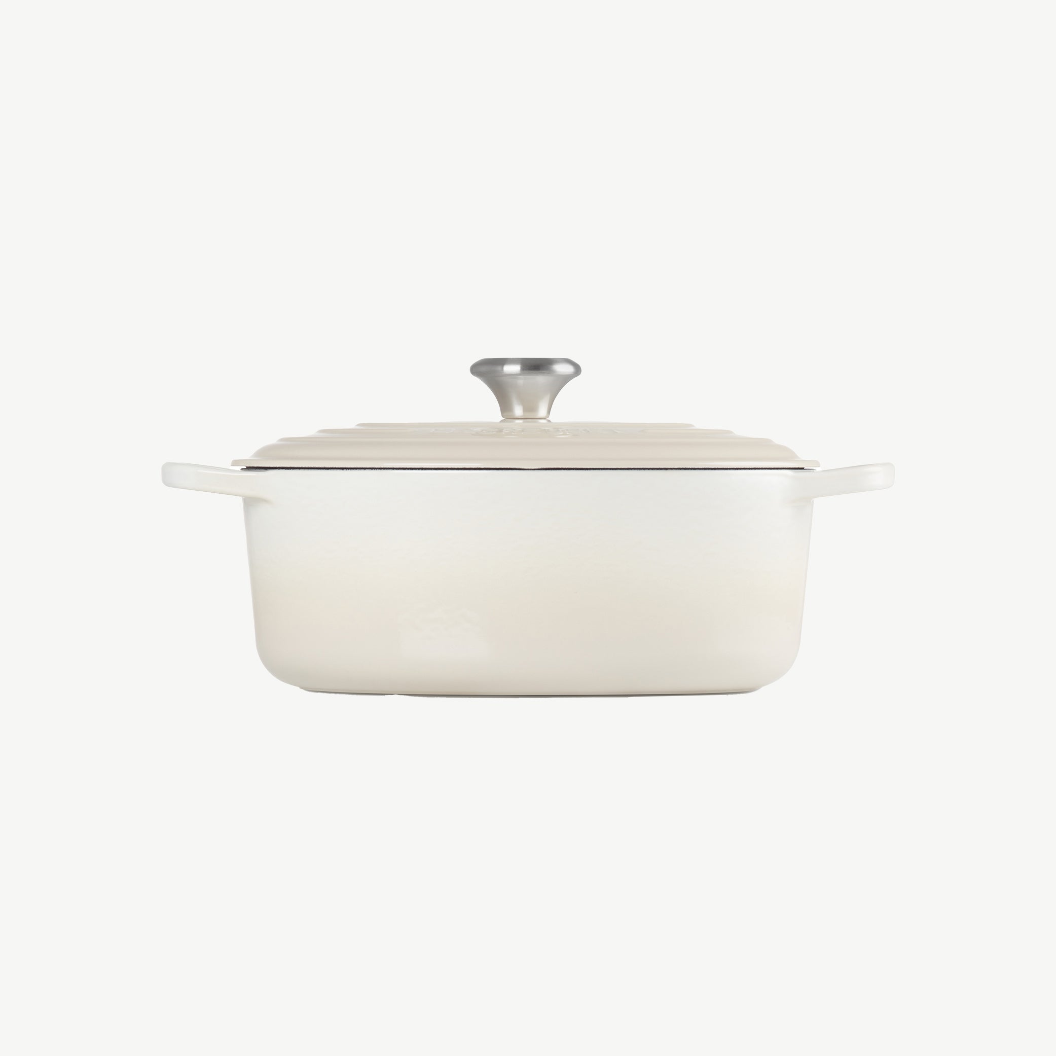 Le Creuset Cast Iron Oval Casserole dish in Meringue