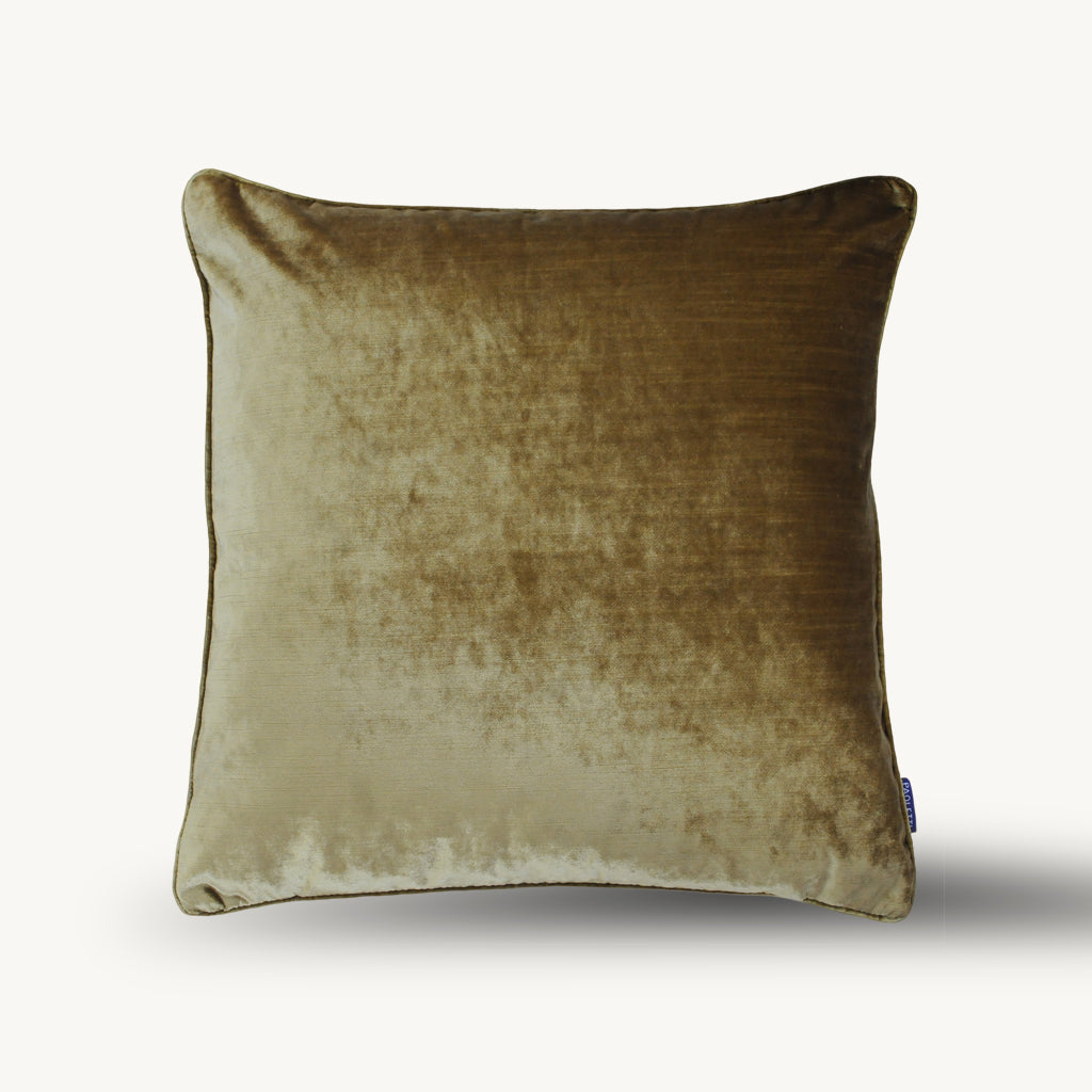 Andromeda Velvet Extra Large Cushion in Gold