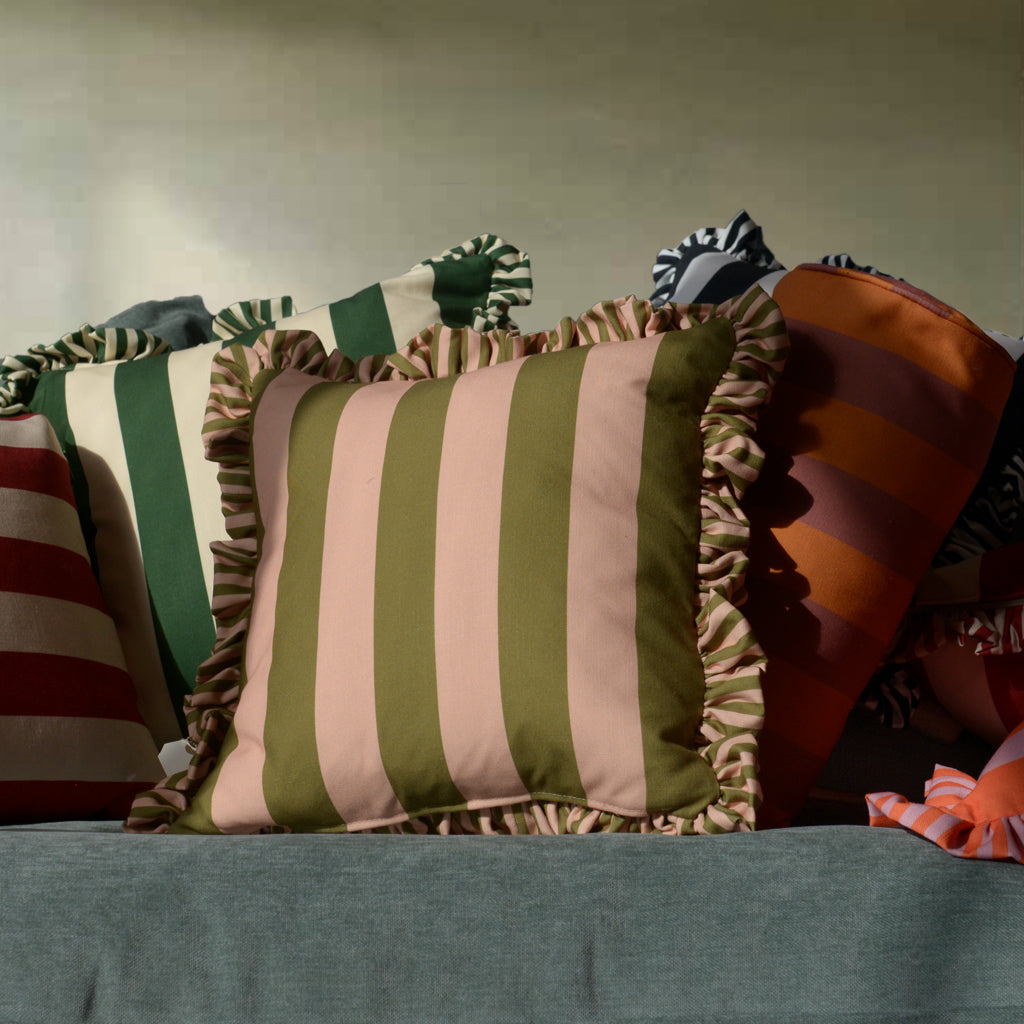 Colours Of Arley Cocktail Cushion - Sycamore & Alderley Edge