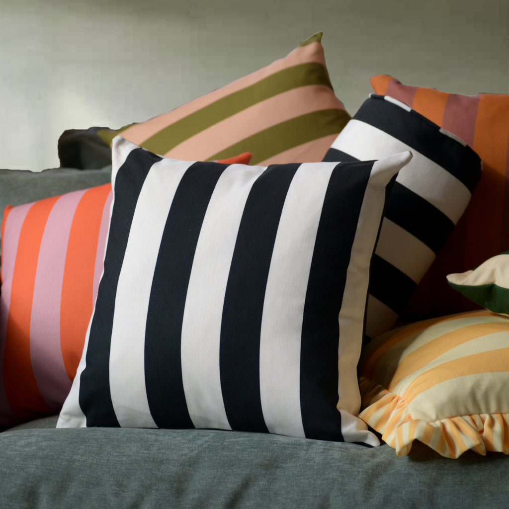 Colours Of Arley Classic Cushion - Meteorite & Plain