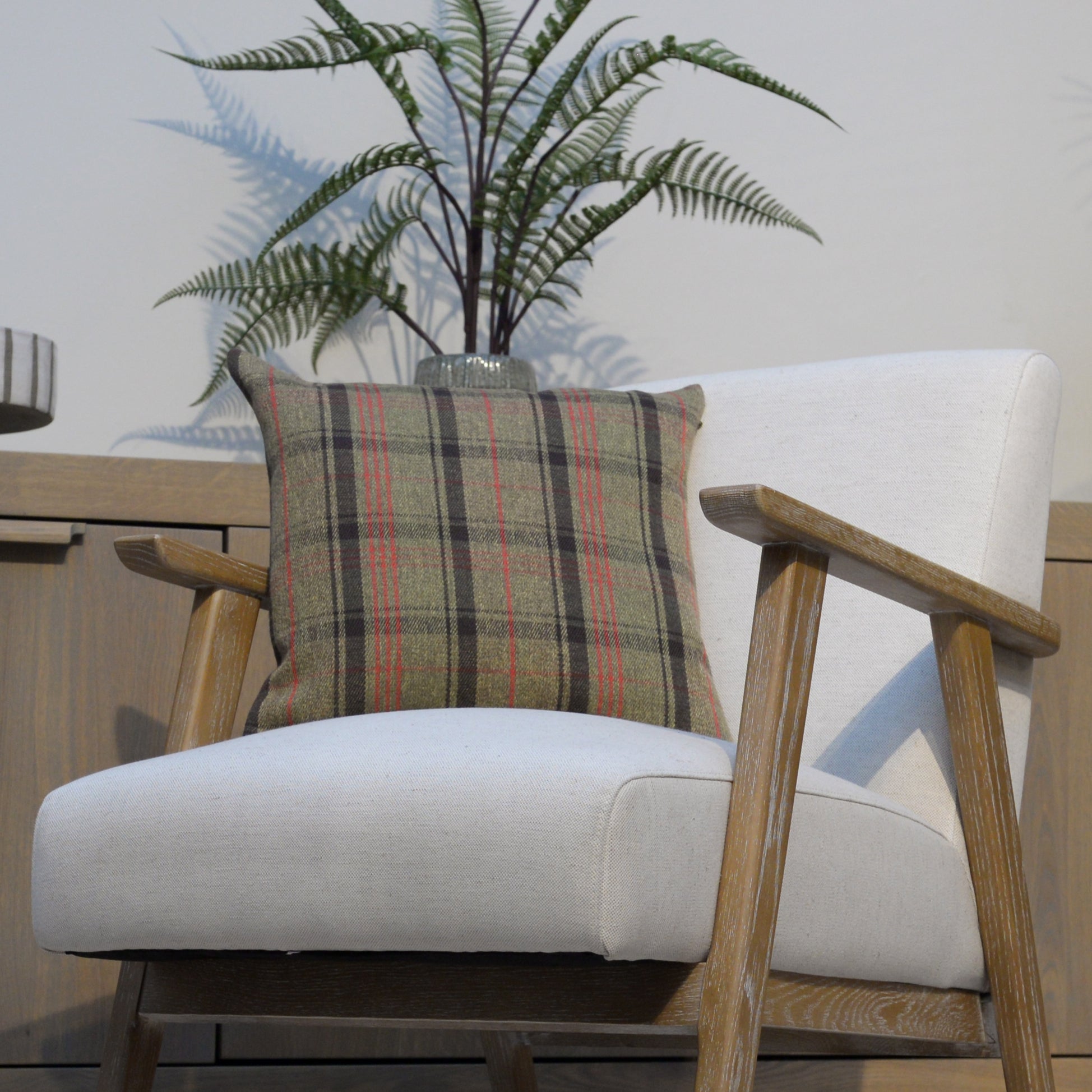 Stag Square Cushion Sand