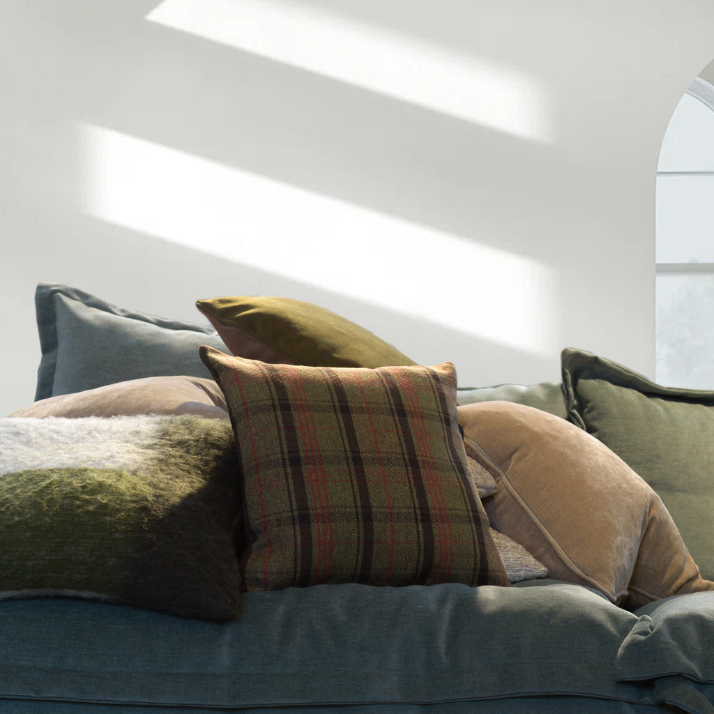 Stag Square Cushion Sand