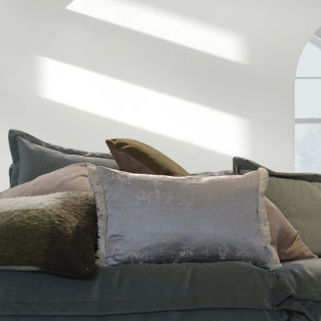 Silver Orta Cushion