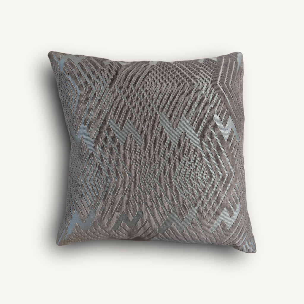 Taupe Diamond Cushion