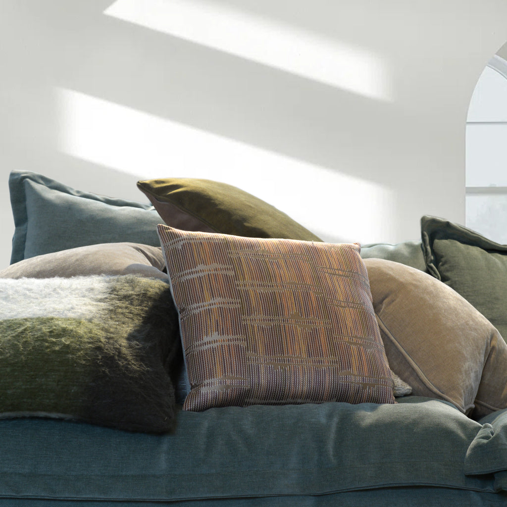 Mulberry Shimmer Cushion