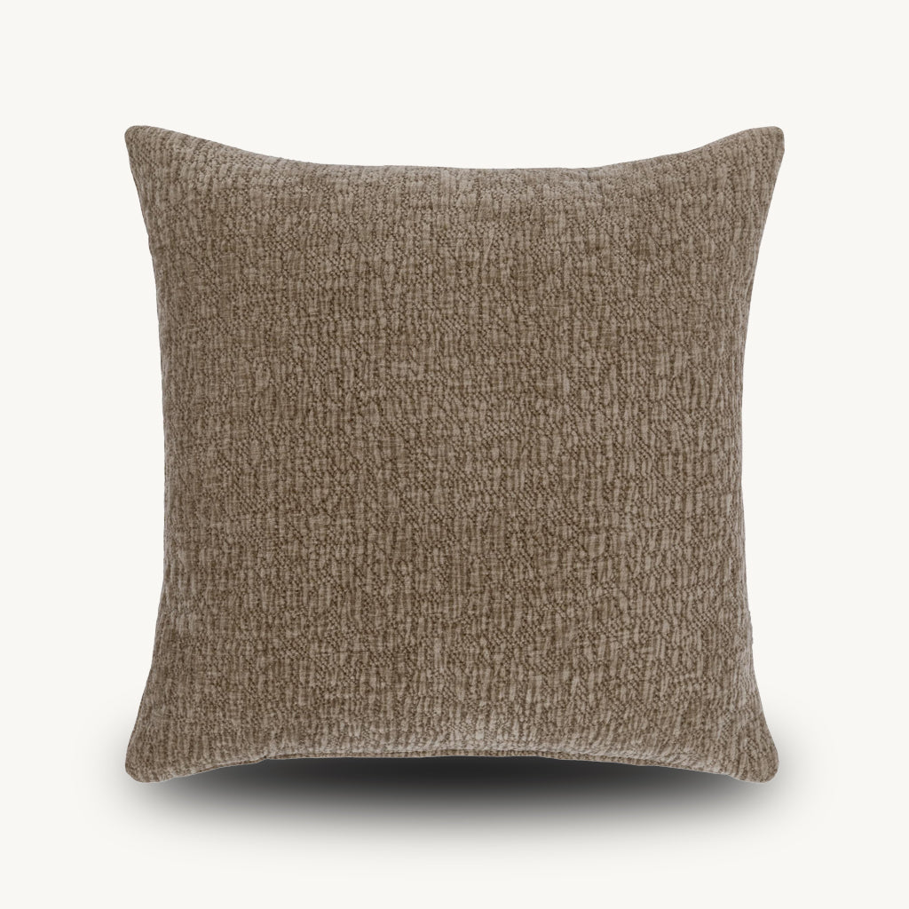 Textured Cushion in Brown
