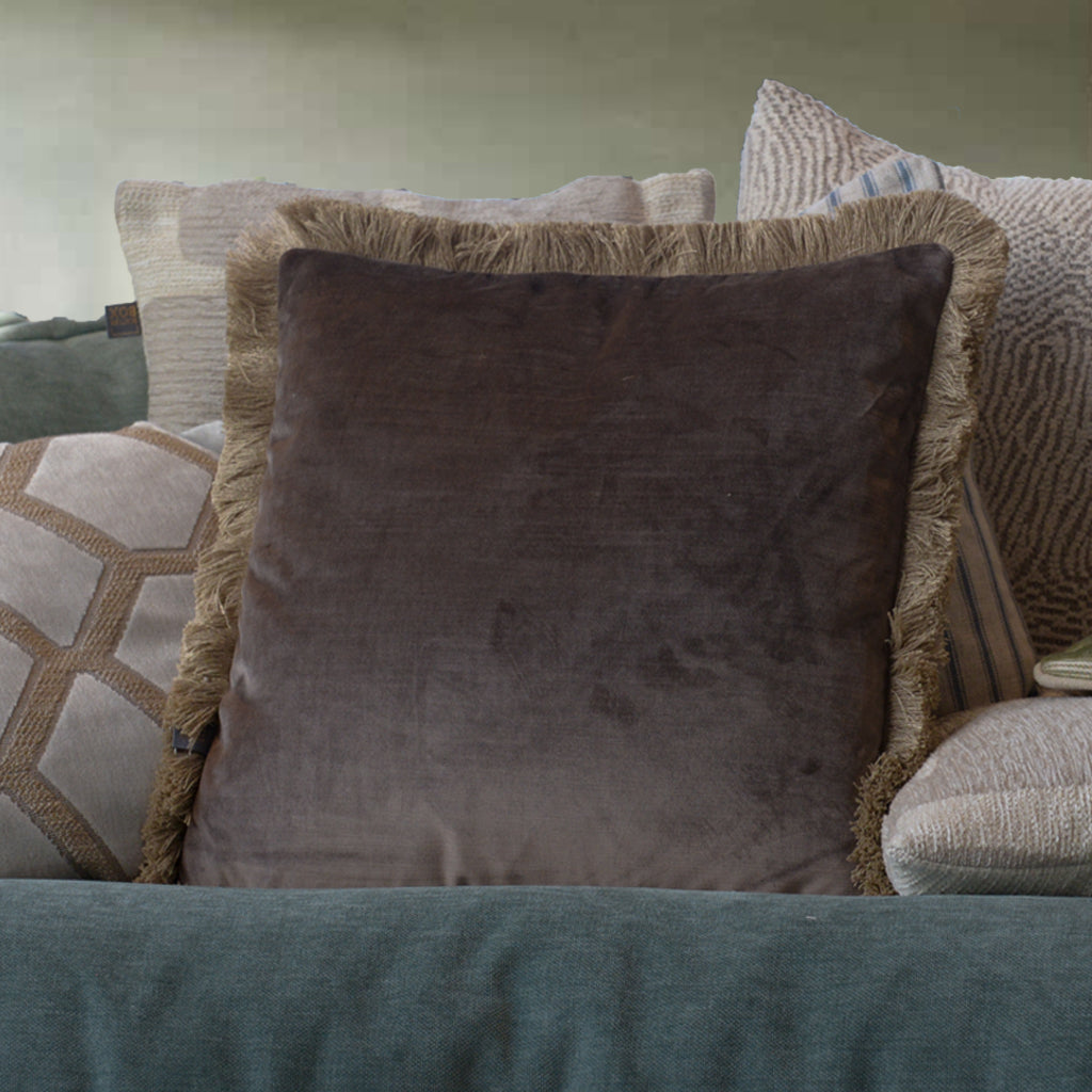 Nova Cushion in Brown