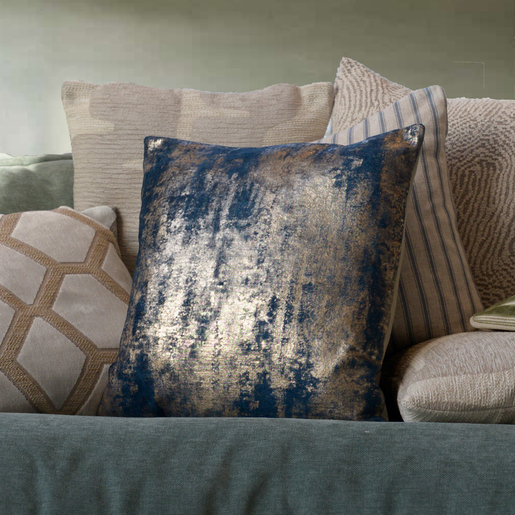 Eclipse Cushion in Blue