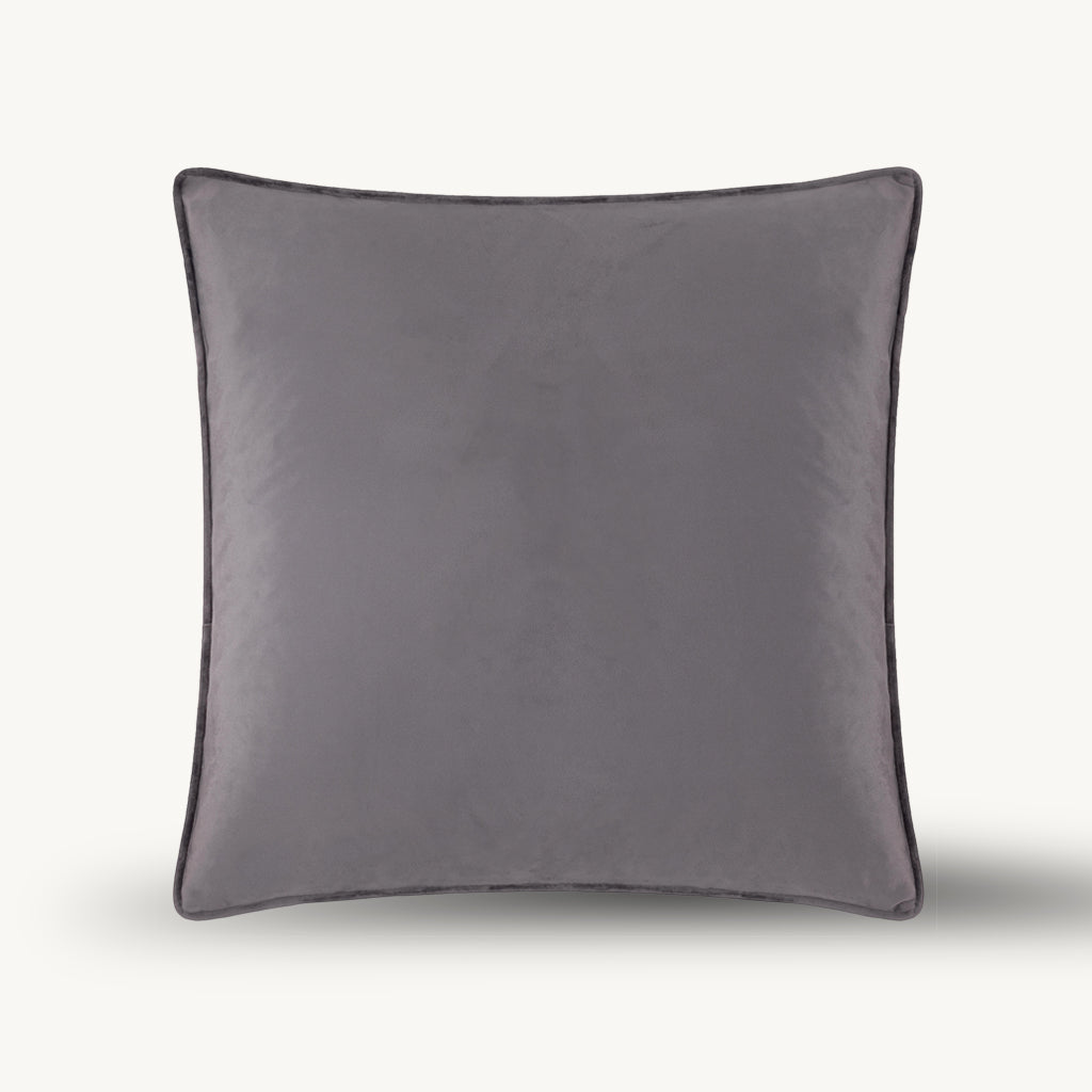 Skye Embroidered Velvet Cushion
