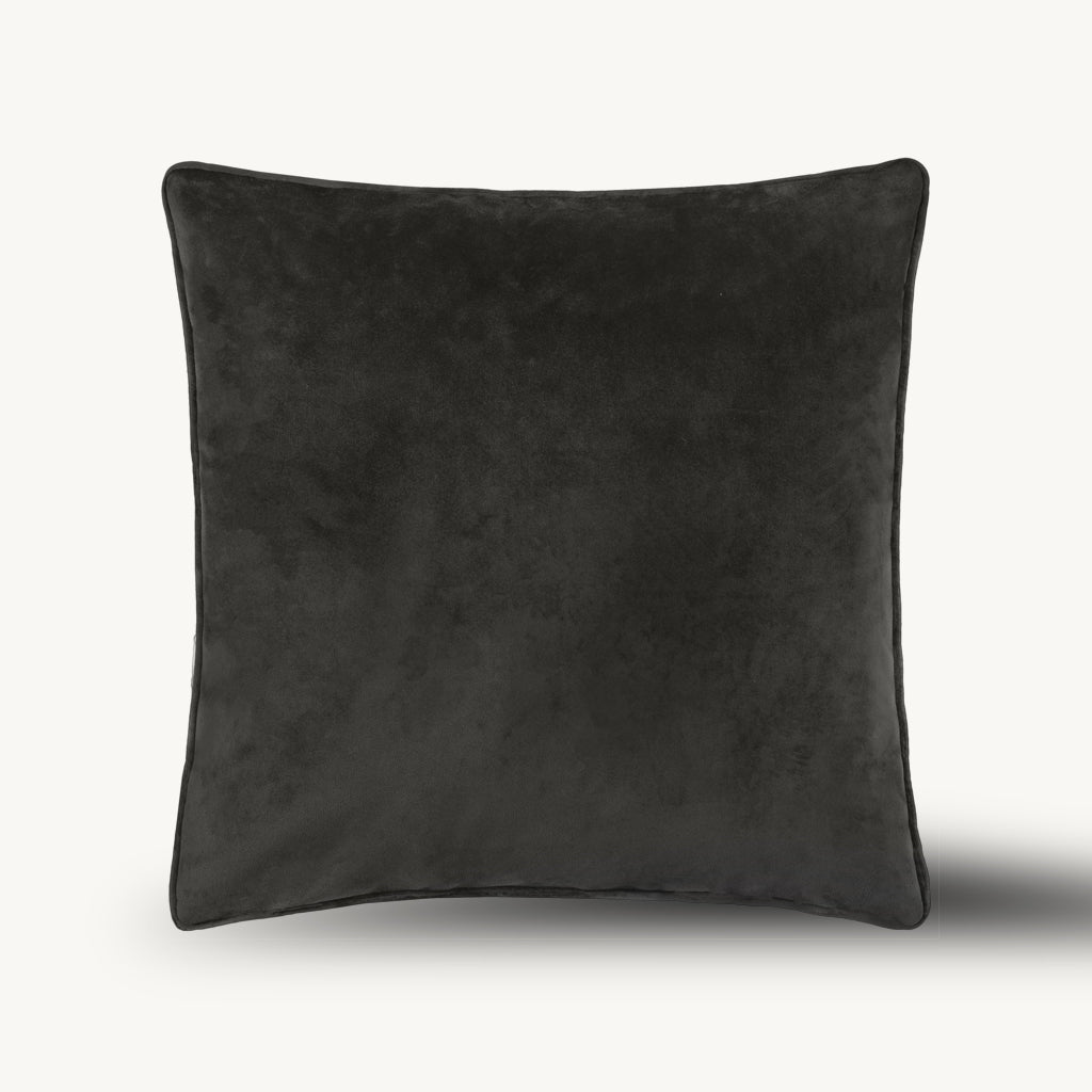 Rigel Embroidered Velvet Cushion