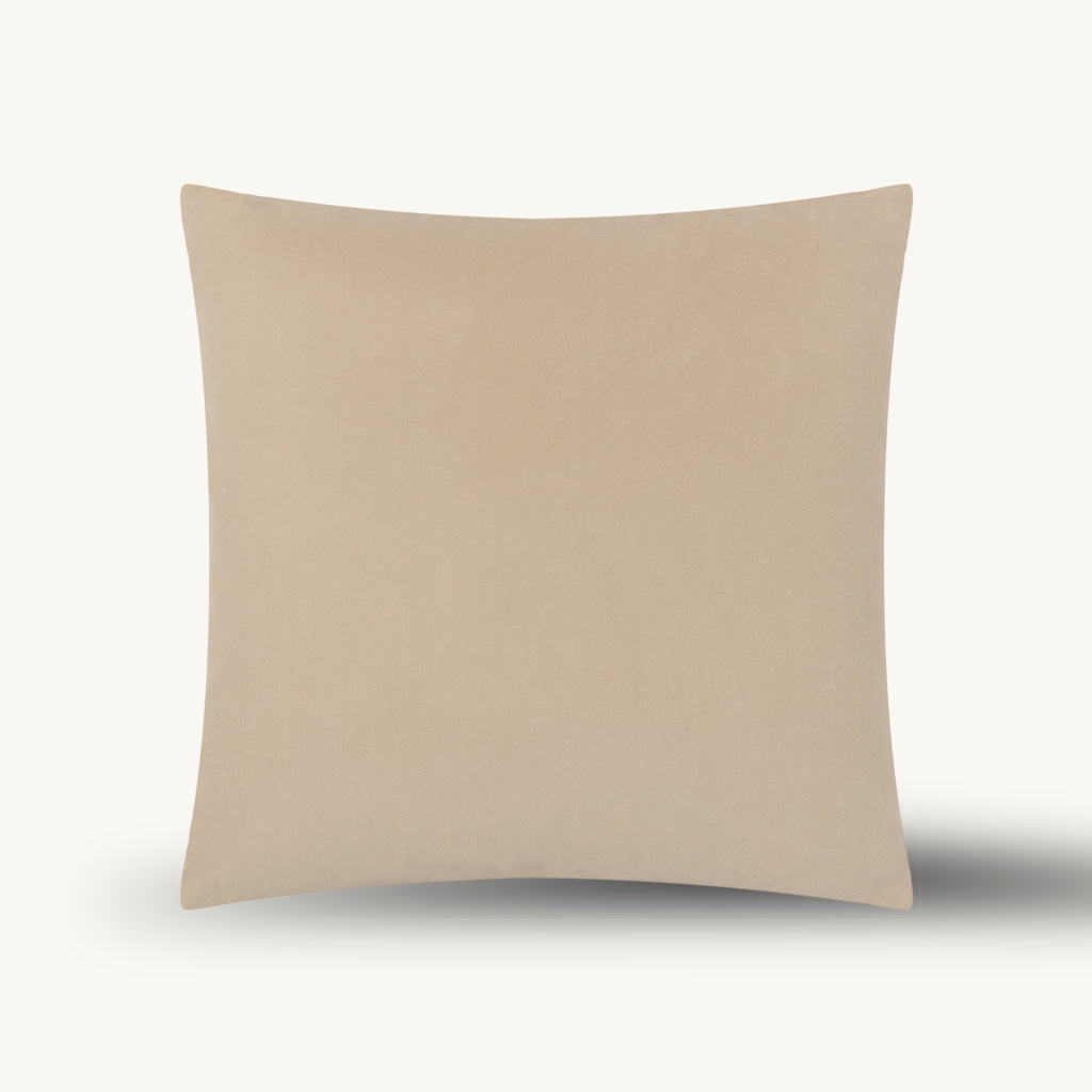 Astra Striped Cushion in Beige