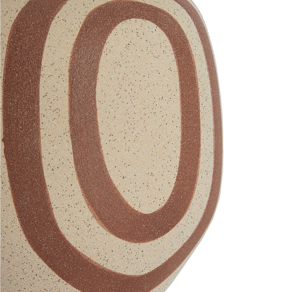 Sand & Terracotta Matt Vase