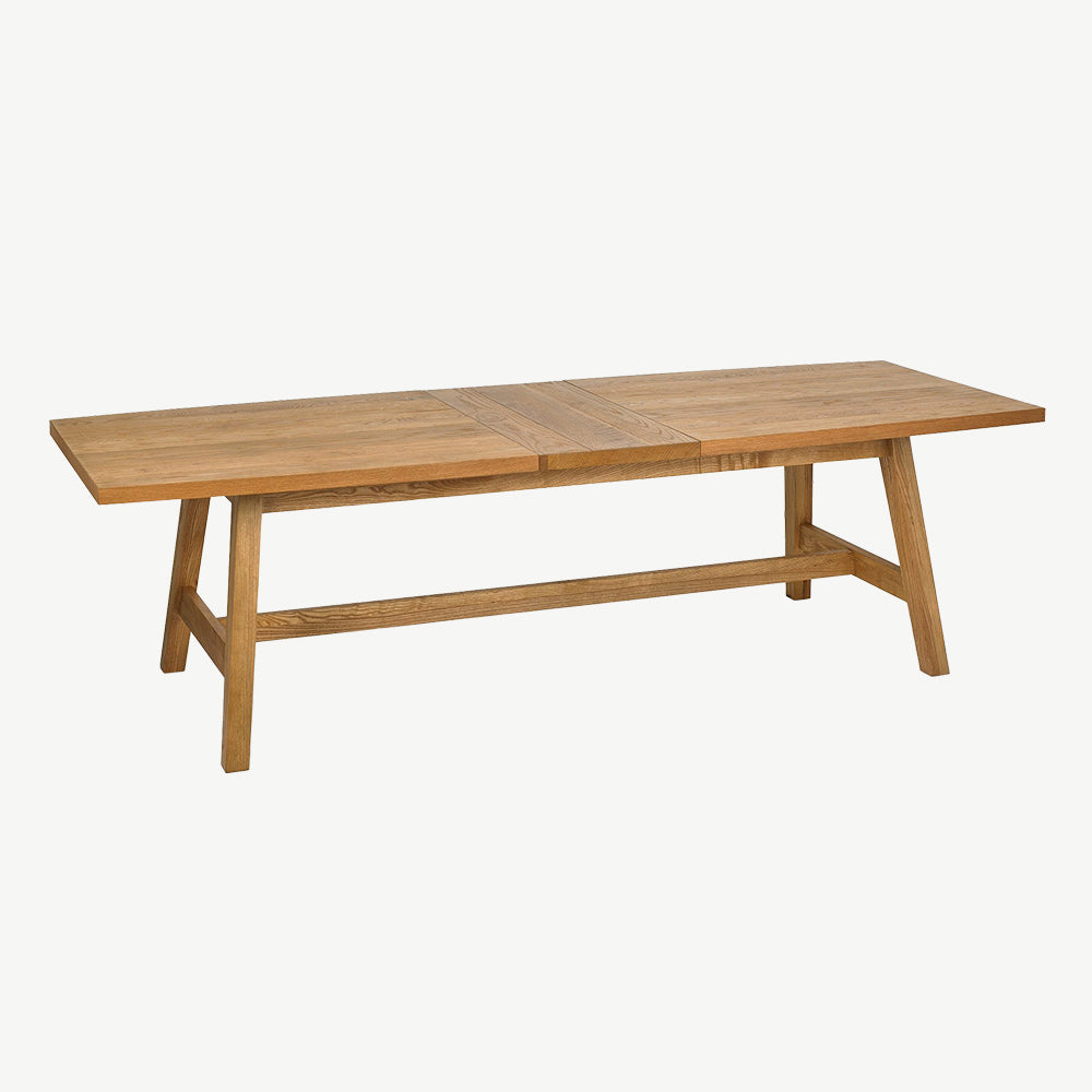 Highgate Rustic Oak 6-8 Seater Extending Dining Table