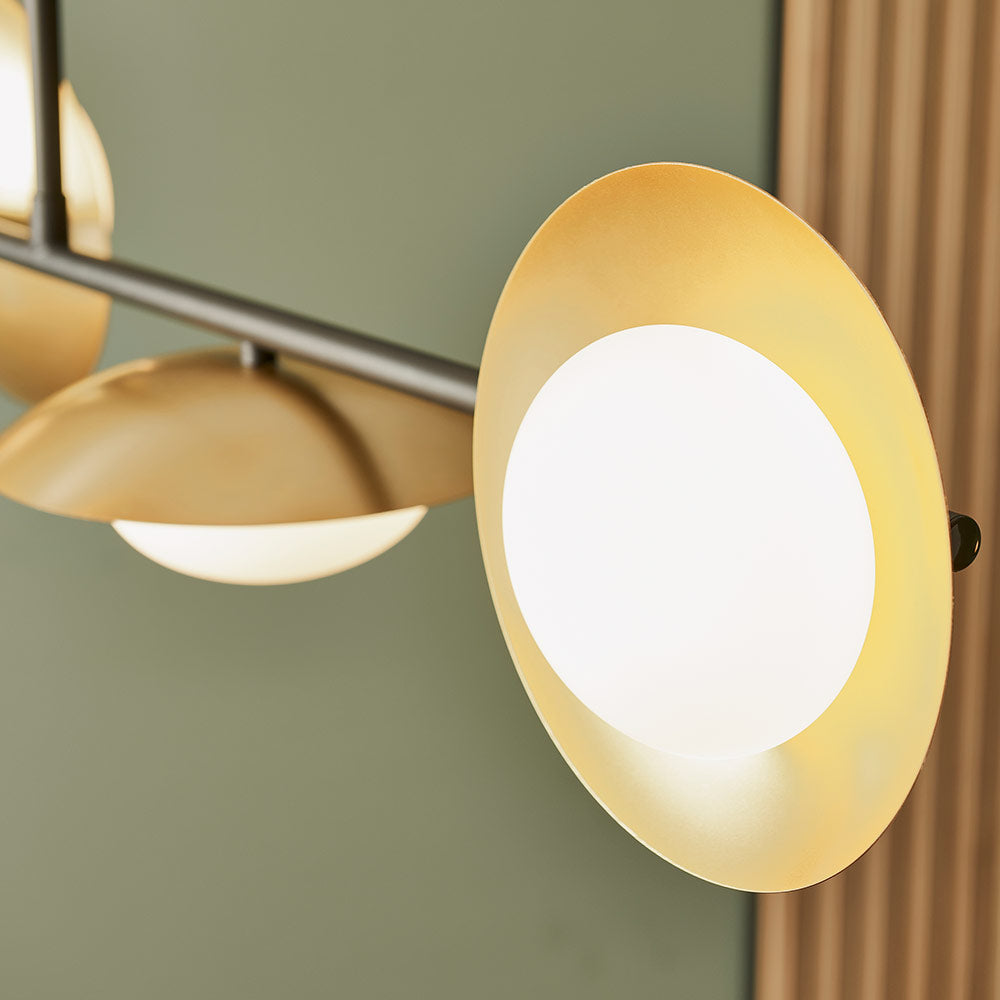 Gold Charlotte Linear Pendant - Arighi Bianchi