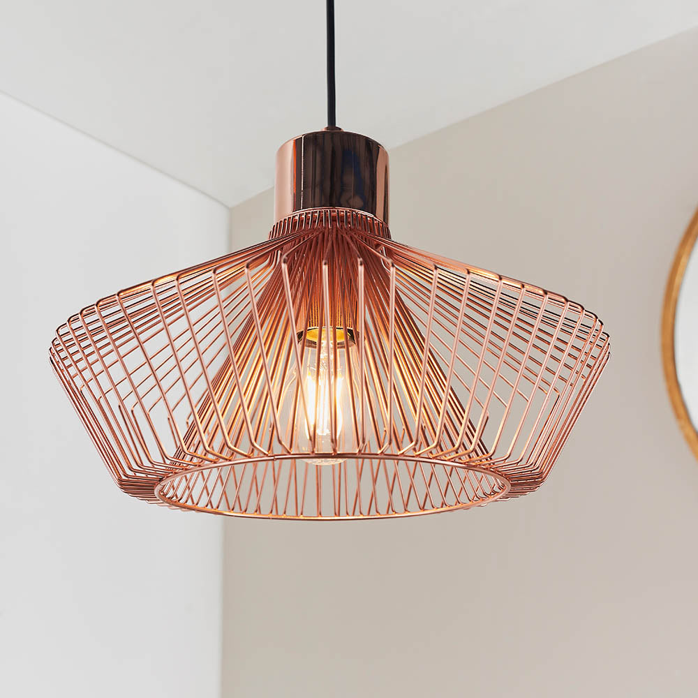 Astrid Pendant Light in Copper