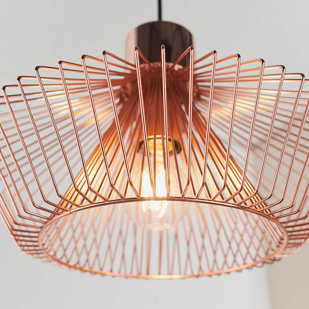 Astrid Pendant Light in Copper