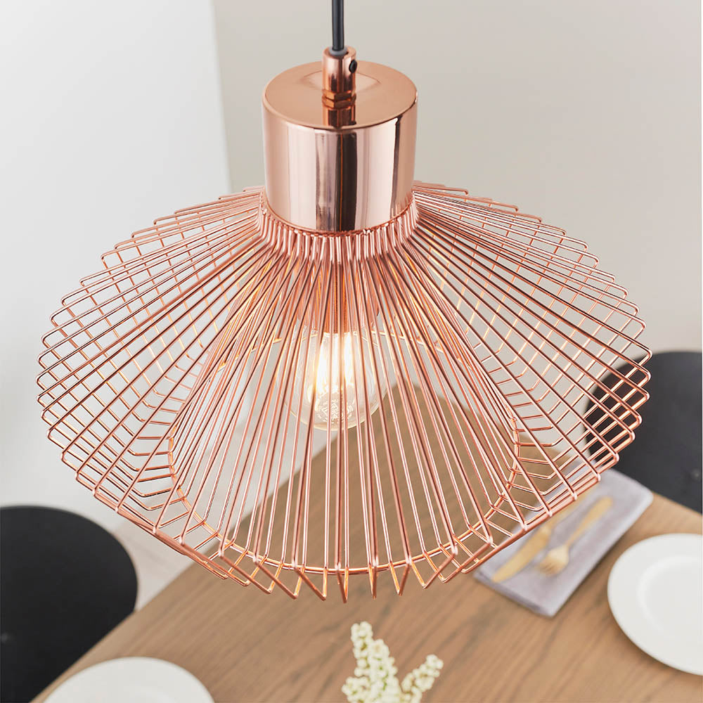 Astrid Pendant Light in Copper