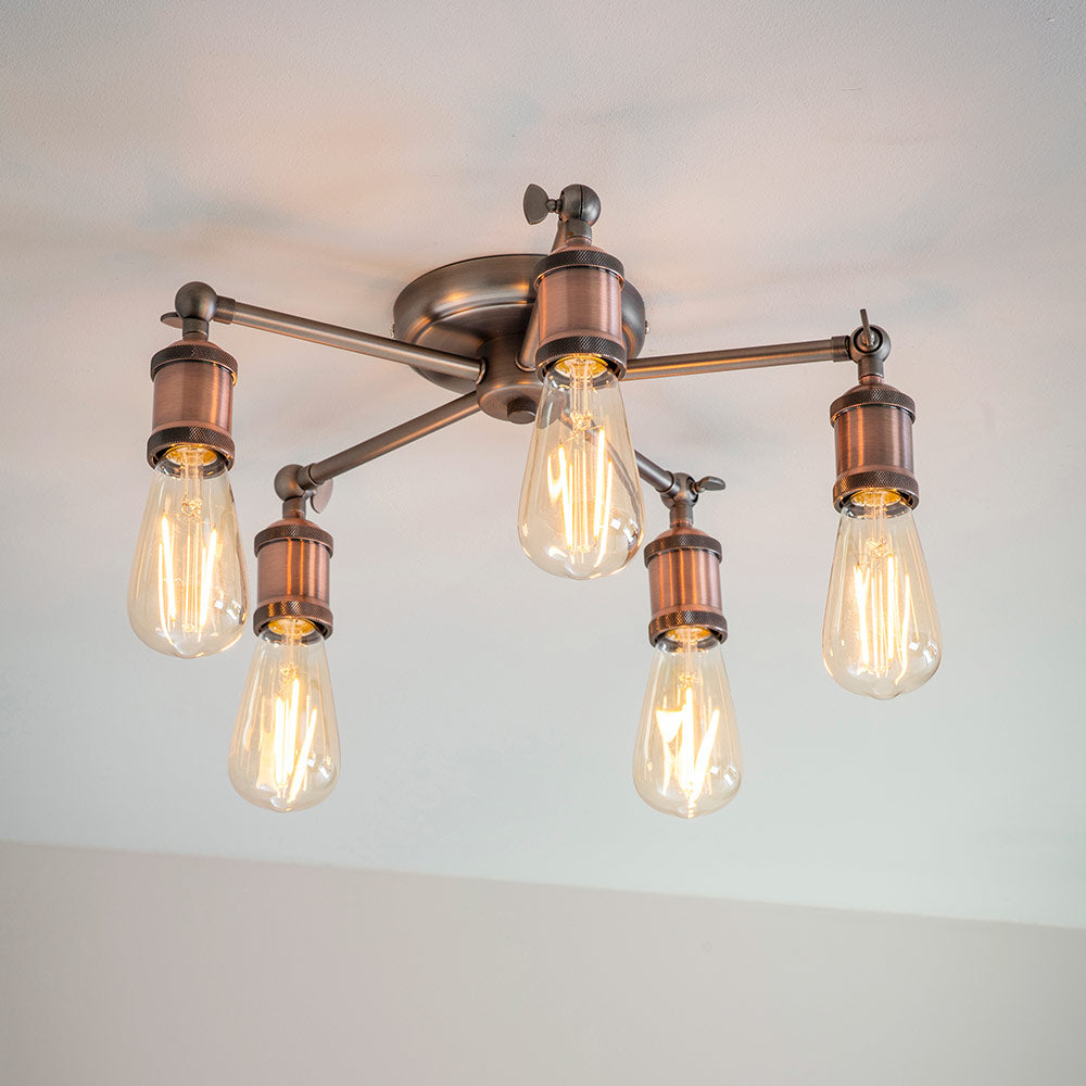 Copper Hal Ceiling Light - Arighi Bianchi