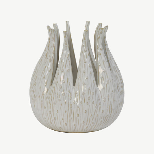 Cream Ceramic Tea Light