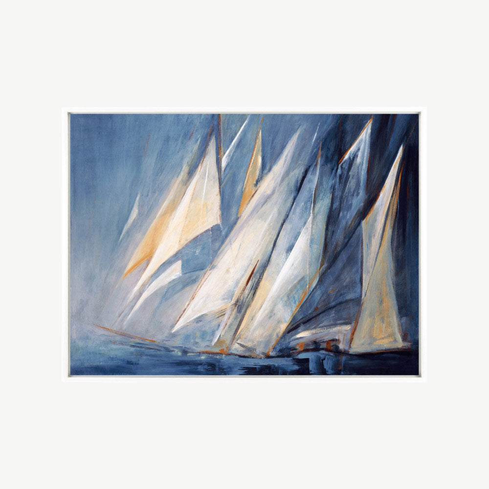 Against the Wind Framed Art