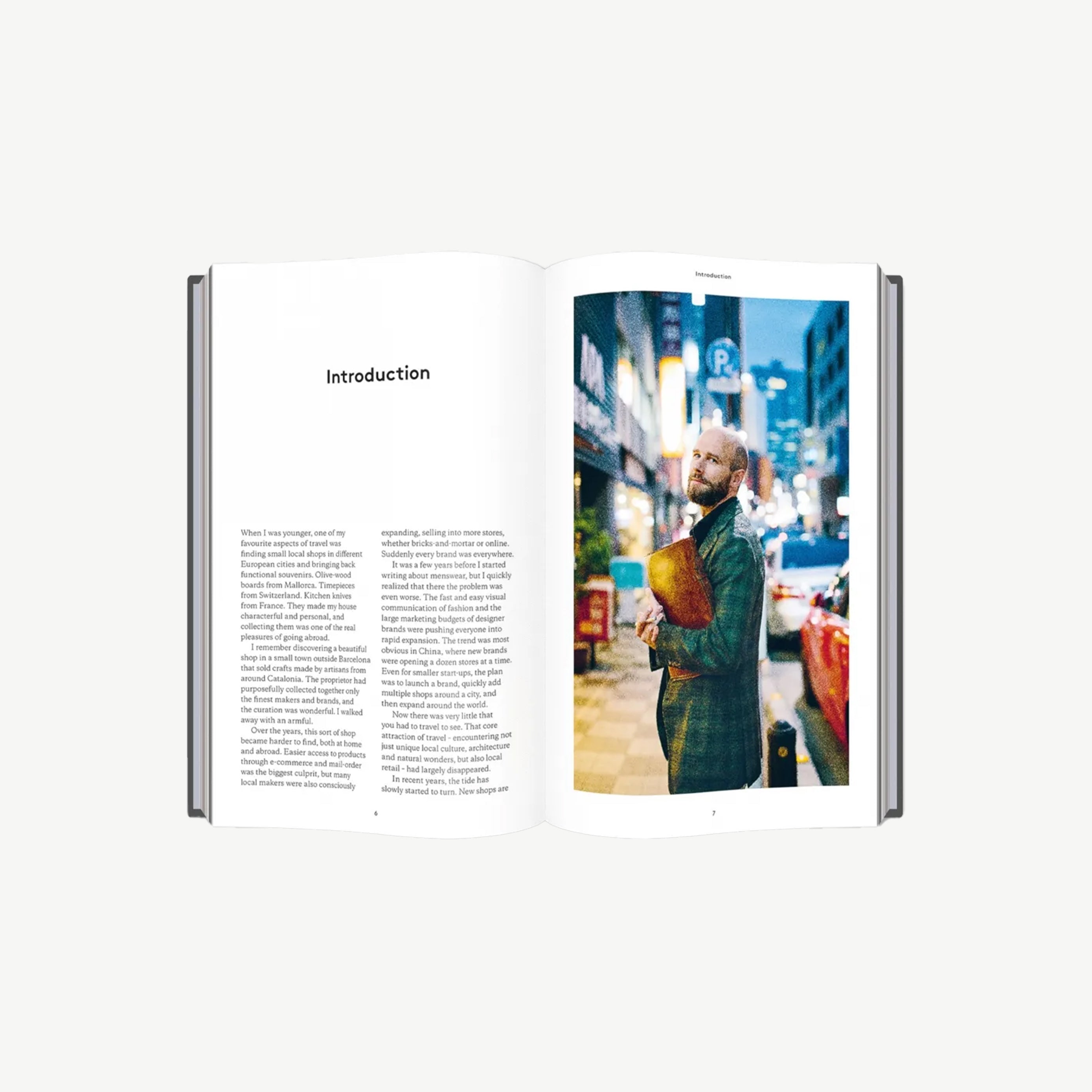 Sartorial travel guide book