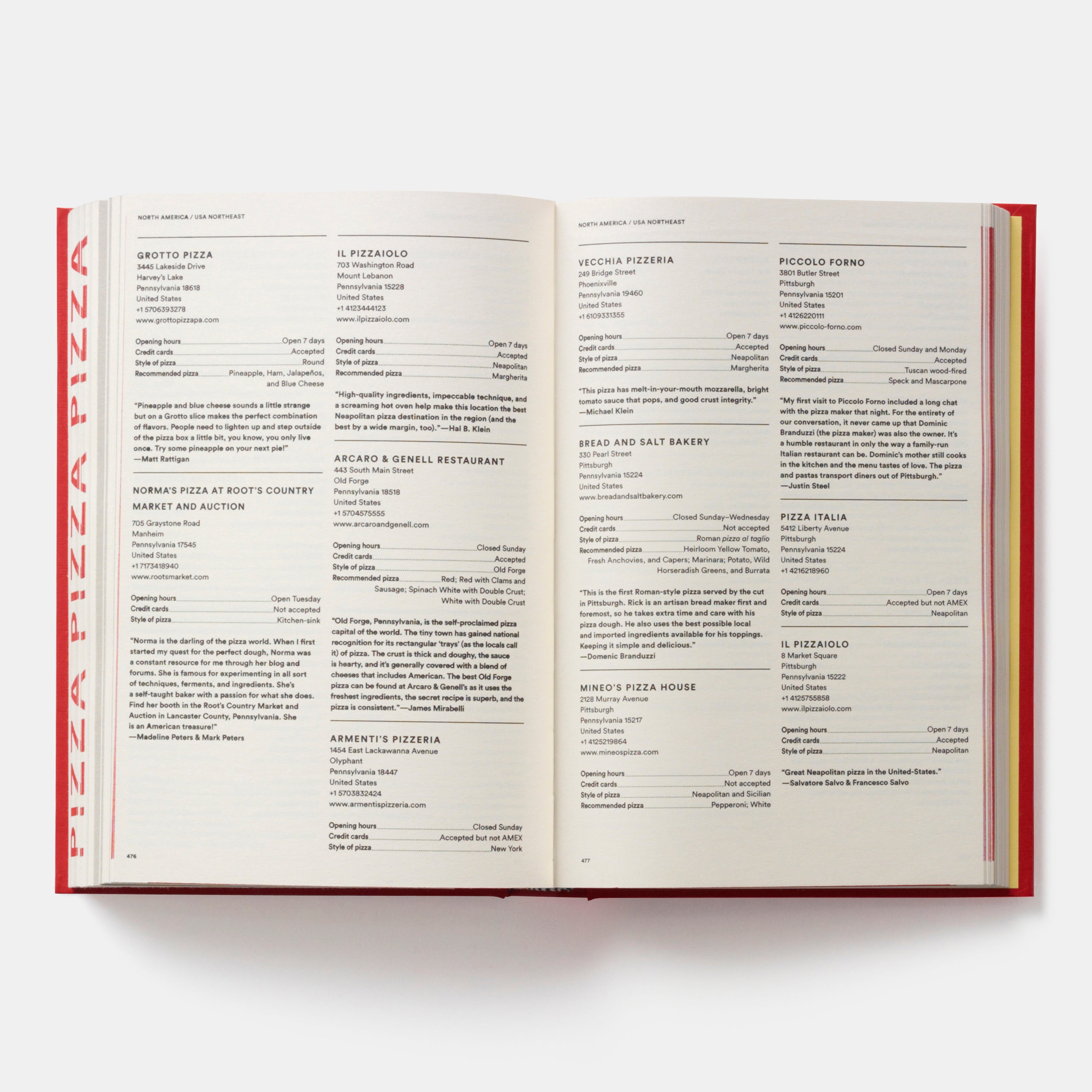 Where to Eat Pizza Book