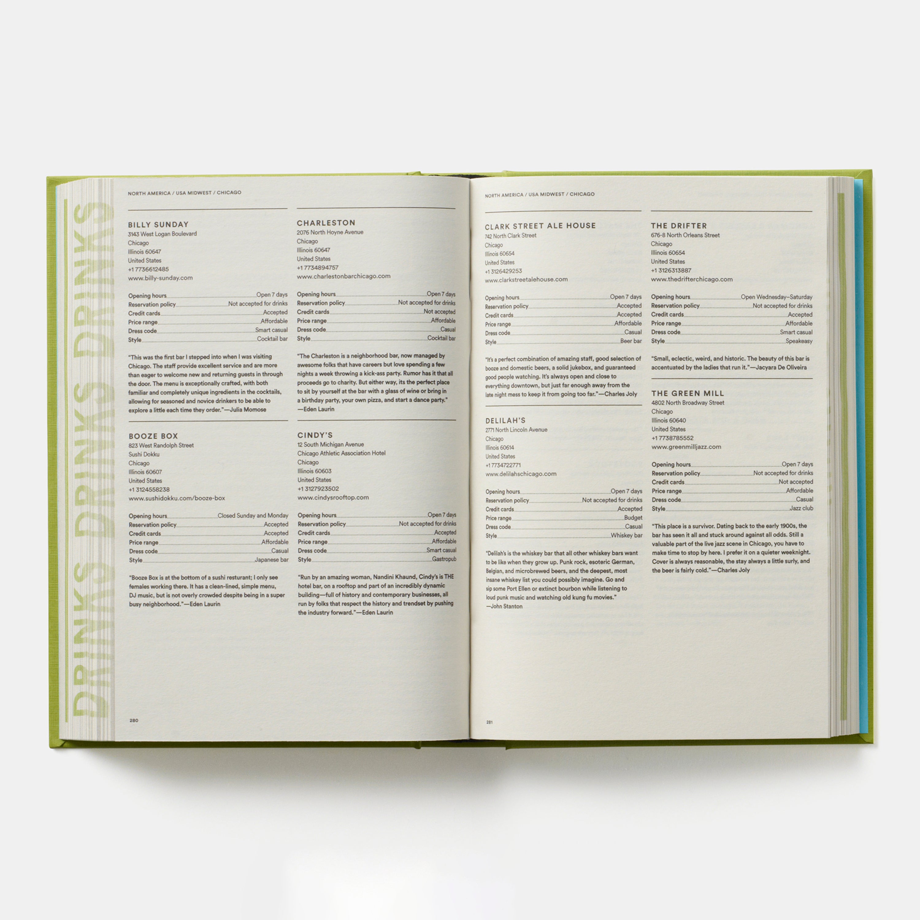 Where Bartenders Drink Book