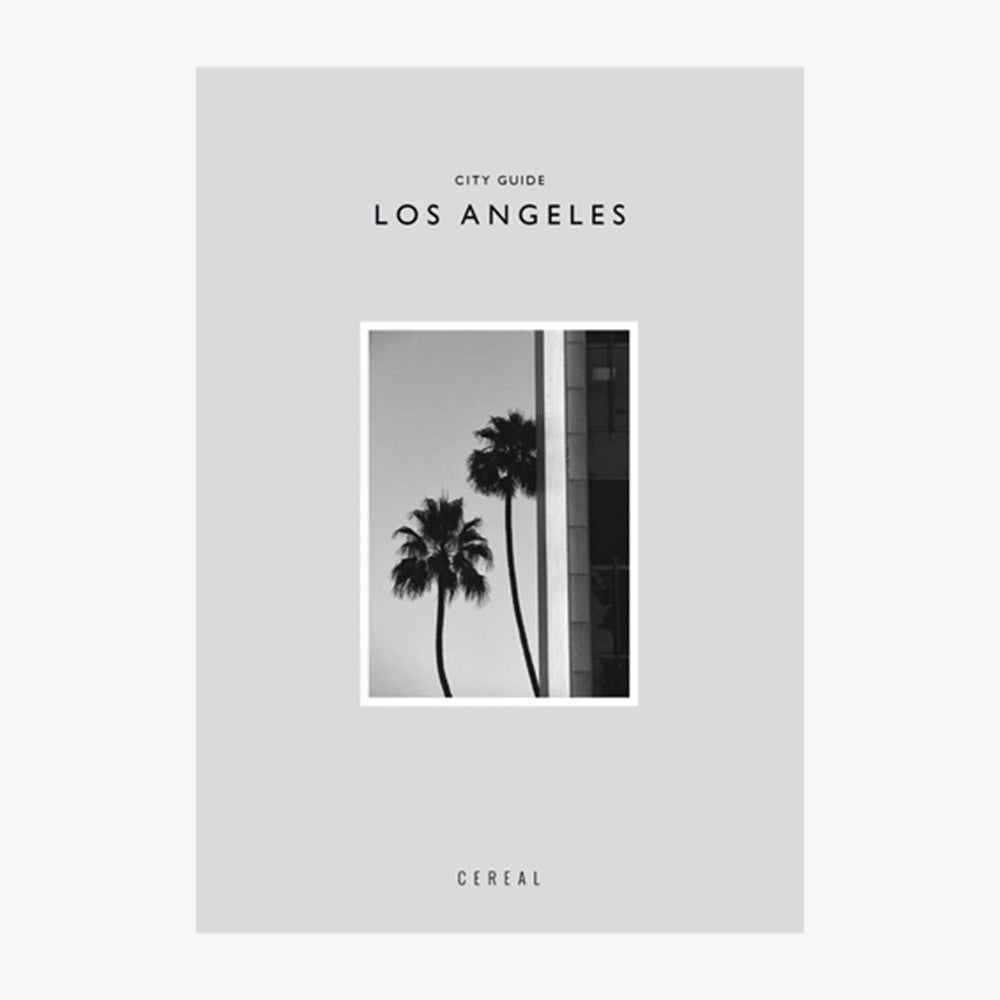 Los Angeles city guide book in grey cover