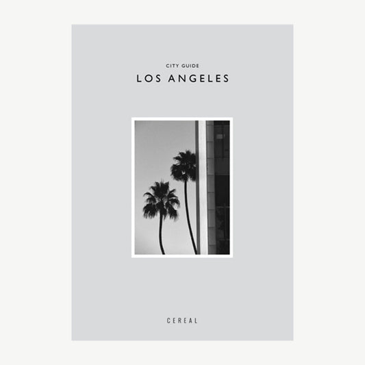 Los Angeles city guide book in grey cover