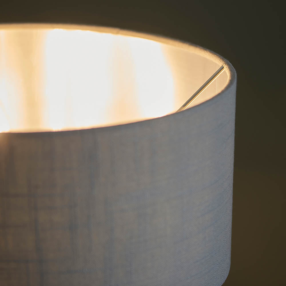 Leif 3lt Table Lamp in Bright Nickel