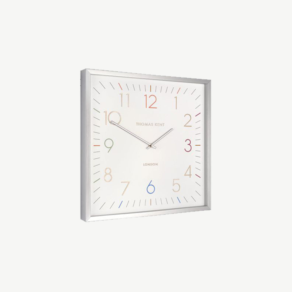 20" Editor Wall Clock Sterling
