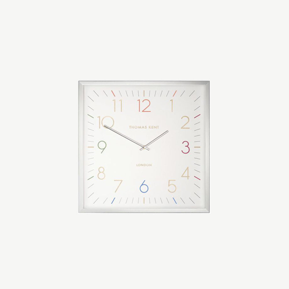 20" Editor Wall Clock Sterling