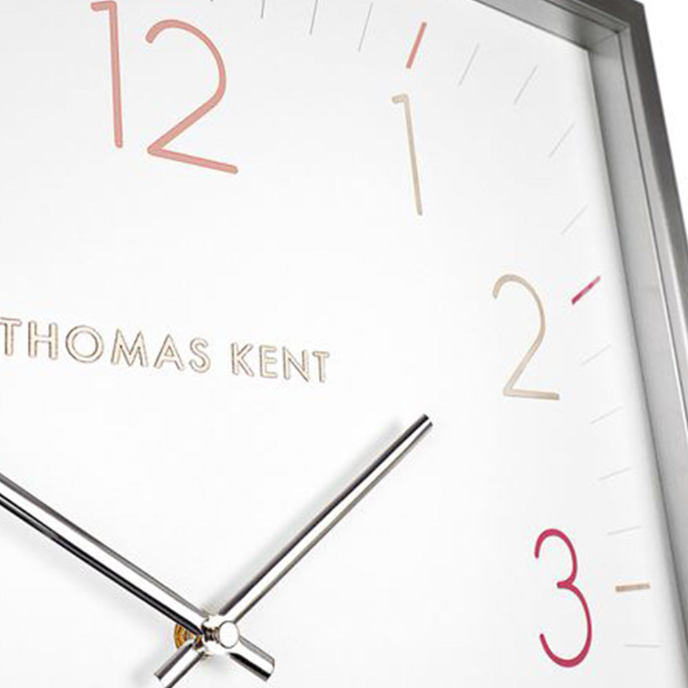 20" Editor Wall Clock Sterling