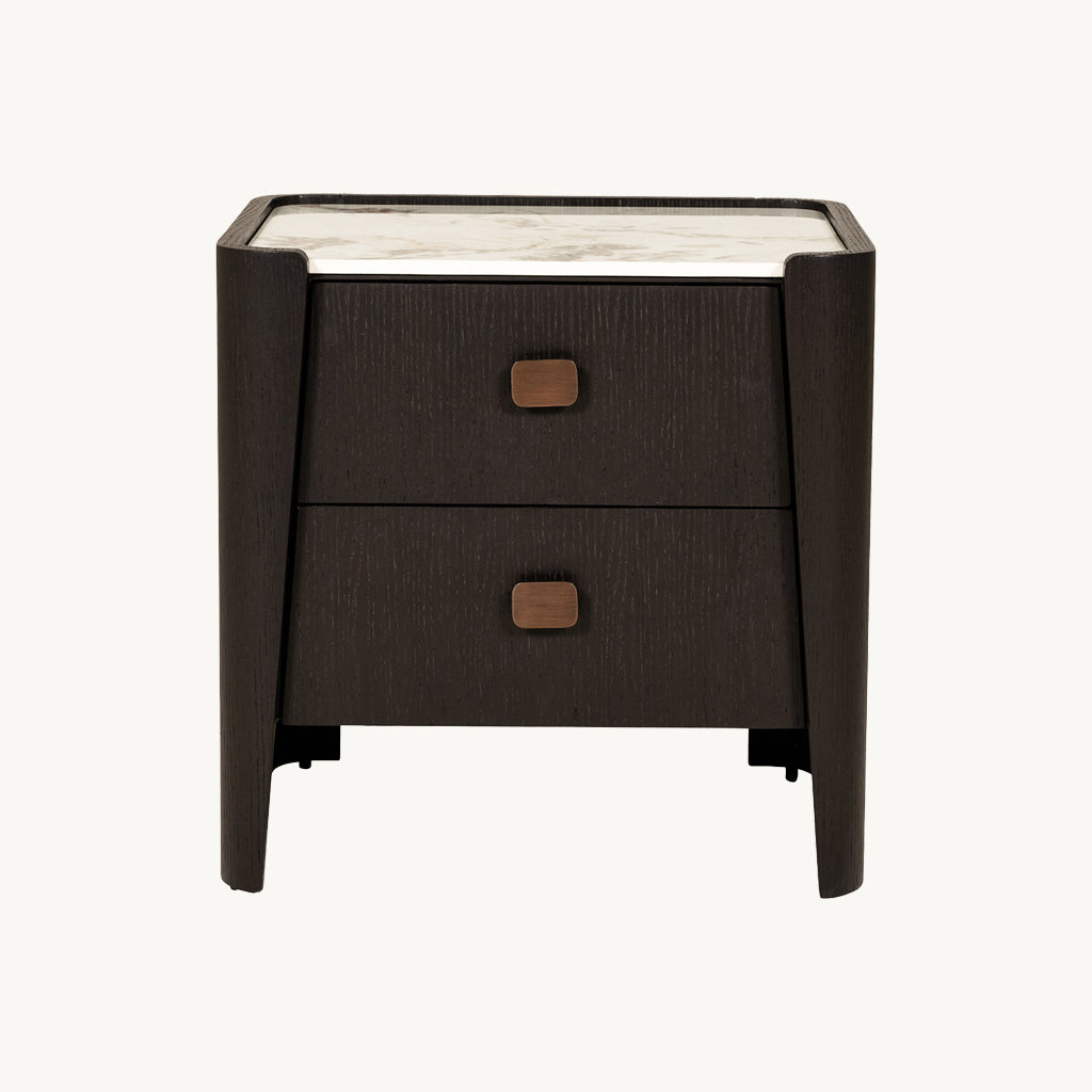 Adara 2 Drawer Bedside Table