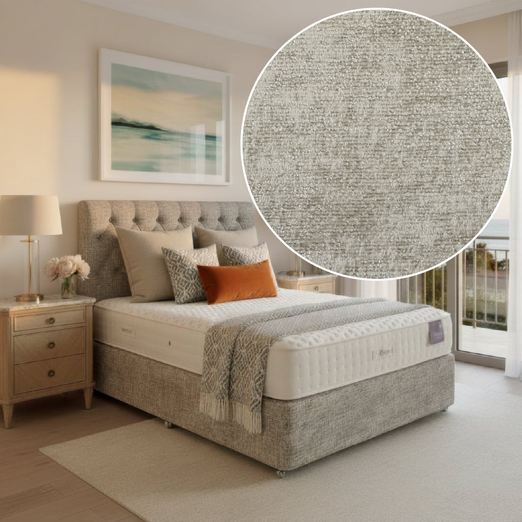 Arighi Bianchi 4 Drawer Antoinette Bed in Alaska Silver