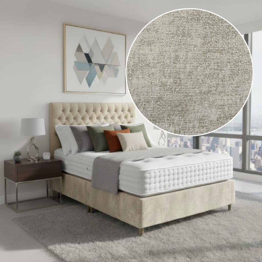 Arighi Bianchi Antoinette Bed in Alaska Silver