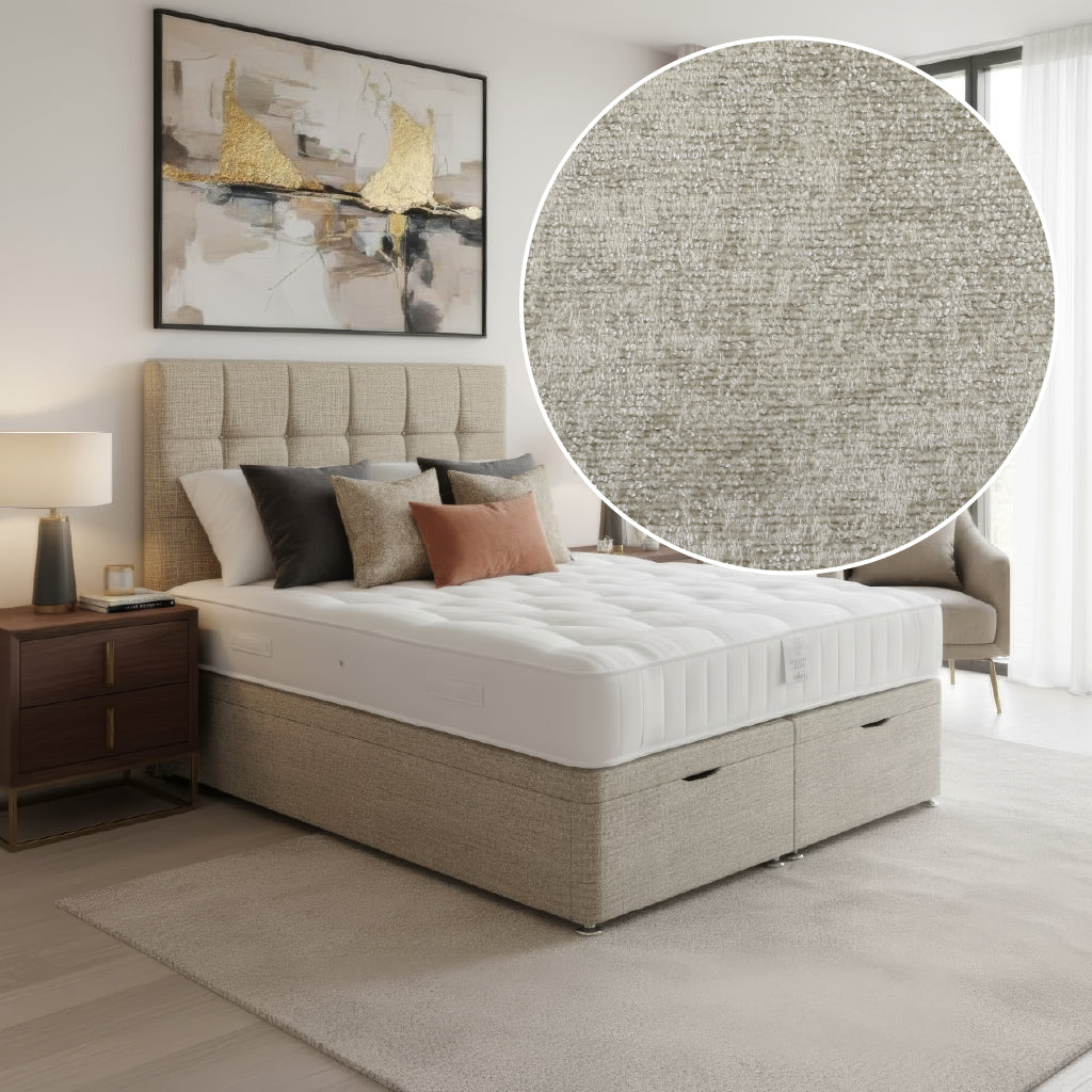 Arighi Bianchi Broadway Headboard in Alaska Silver