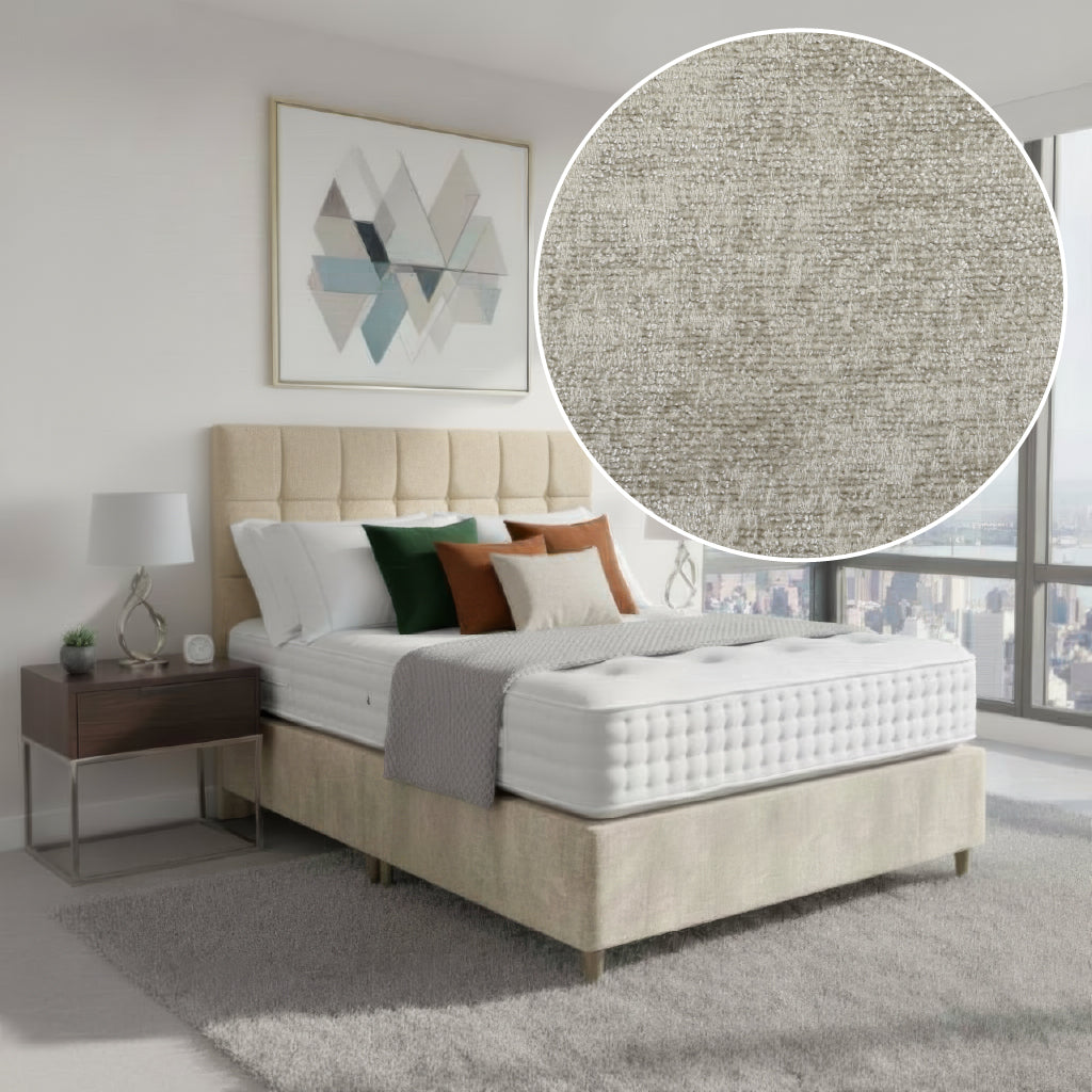 Arighi Bianchi Broadway Bed in Alaska Silver