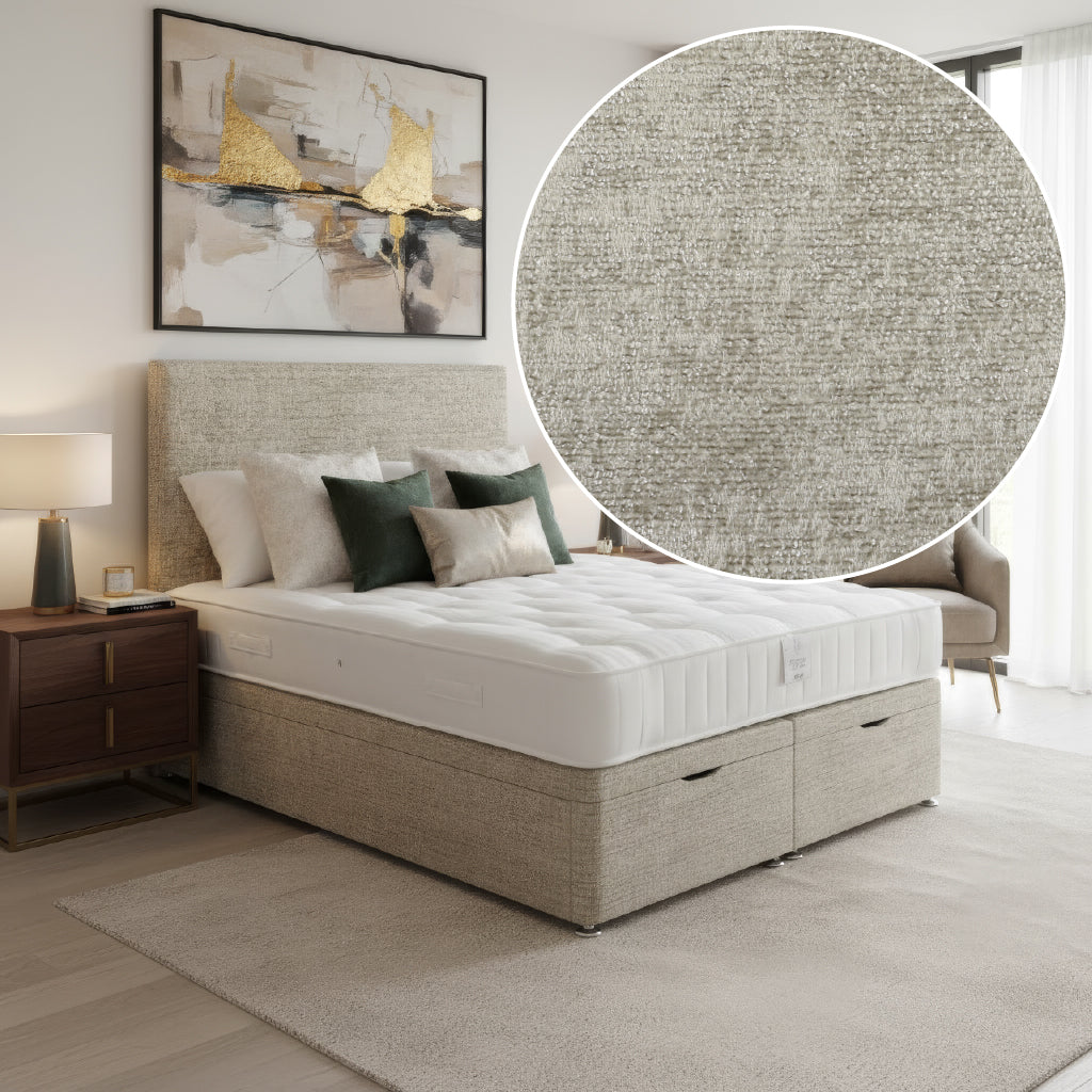 Arighi Bianchi Prarie Headboard in Alaska Silver