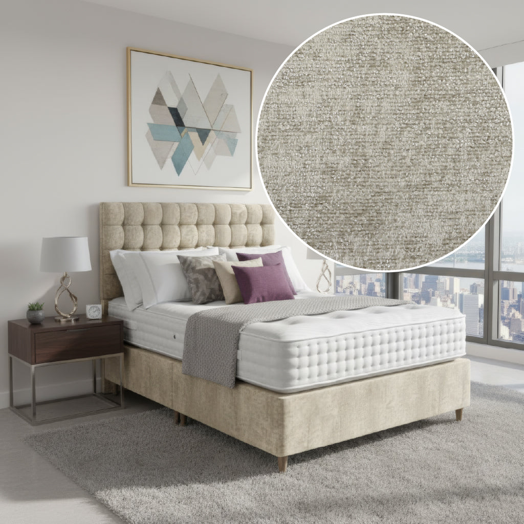 Arighi Bianchi Stamford Bed in Alaska Silver