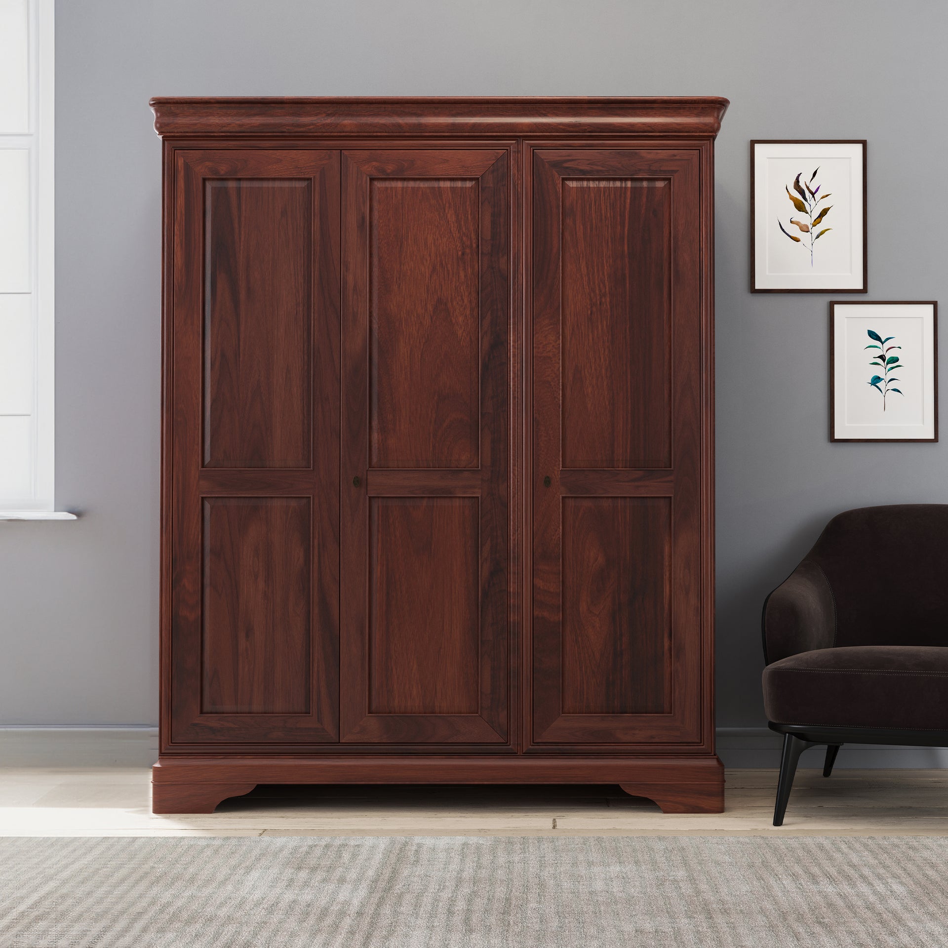 Antoinette 3 Door Wardrobe