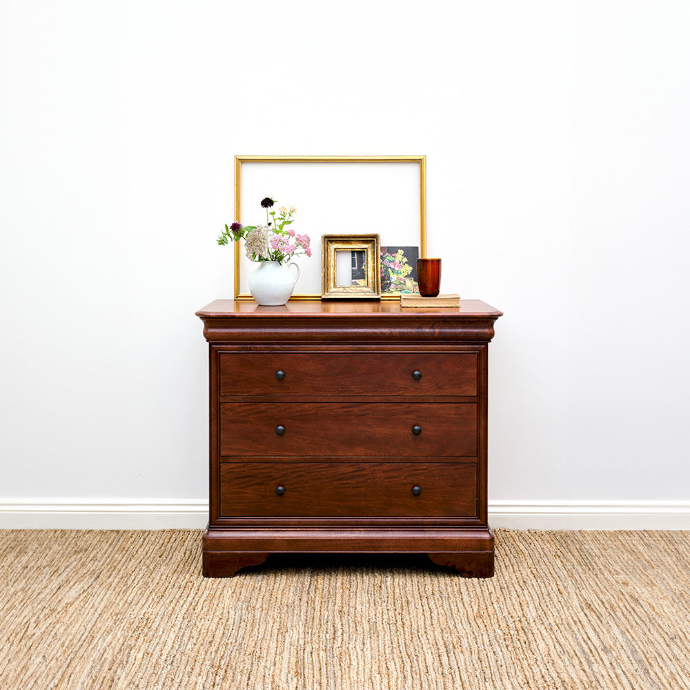 Antoinette Wide 3 Drawer Chest