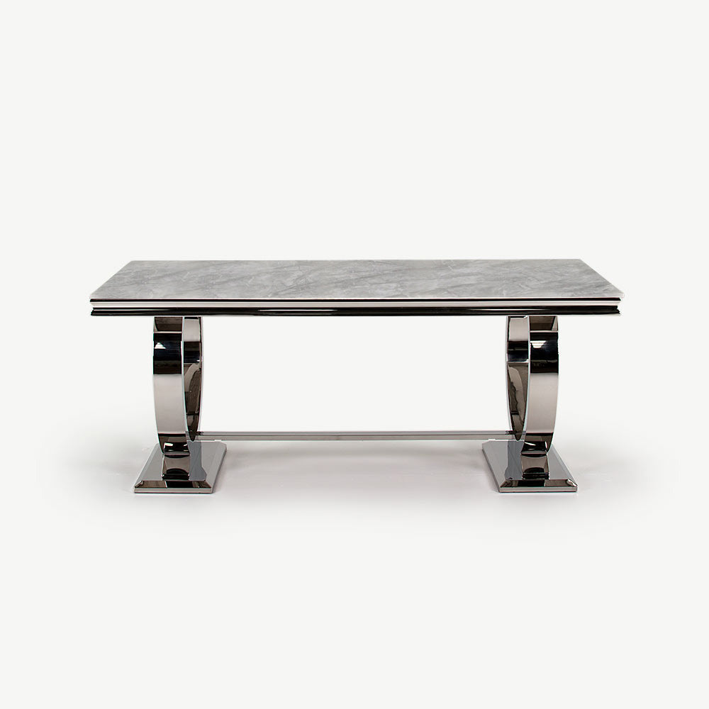 Arianna Dining Table in Grey