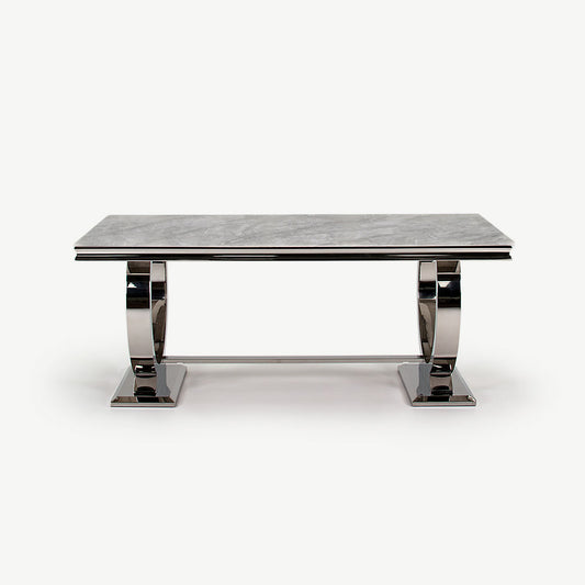 Arianna Dining Table in Grey
